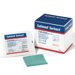 Cutimed Sorbact BSN Absorberend kompres | 7 x 9 cm | 96 Stück